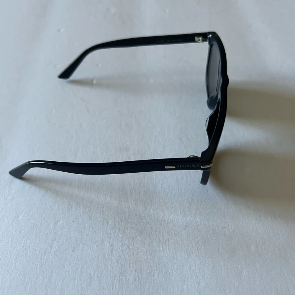 GUCCI GG1726S MENS SUNGLASSES DARK SHINY BLUE NWOT